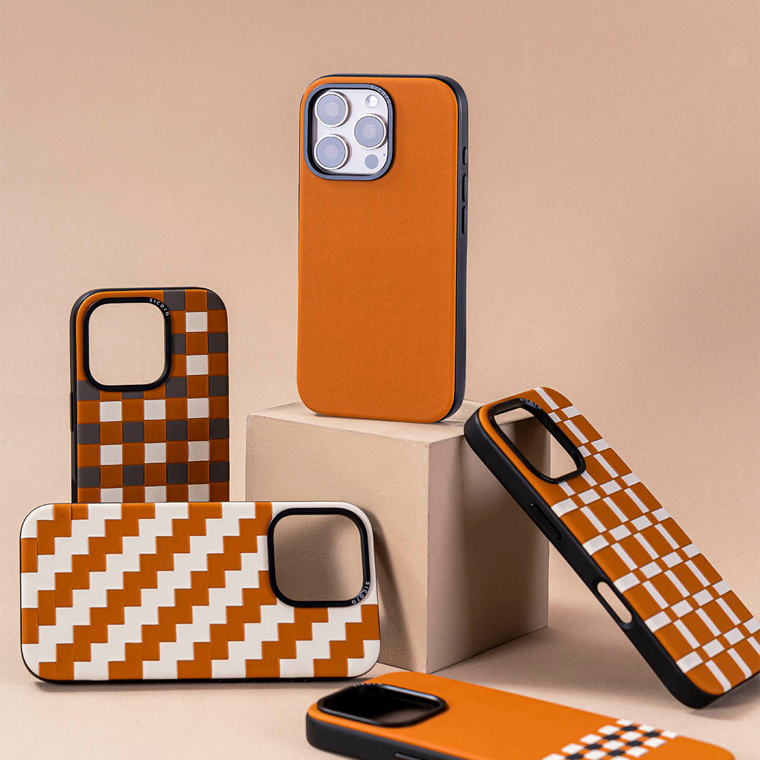 SILIO Vegan Leather iPhone Case – 16 Pro & 16 Pro Max