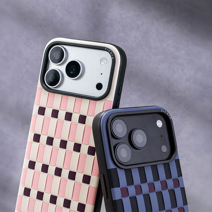 Sicora handcrafted vegan leather iPhone 18 pro / 17 pro cases, pixel cases