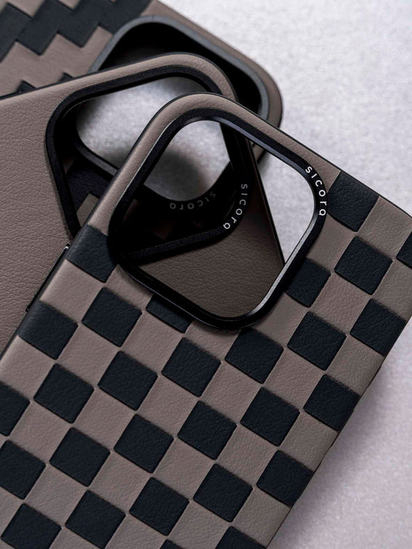 sicora handmade vegan leather iPhone cases