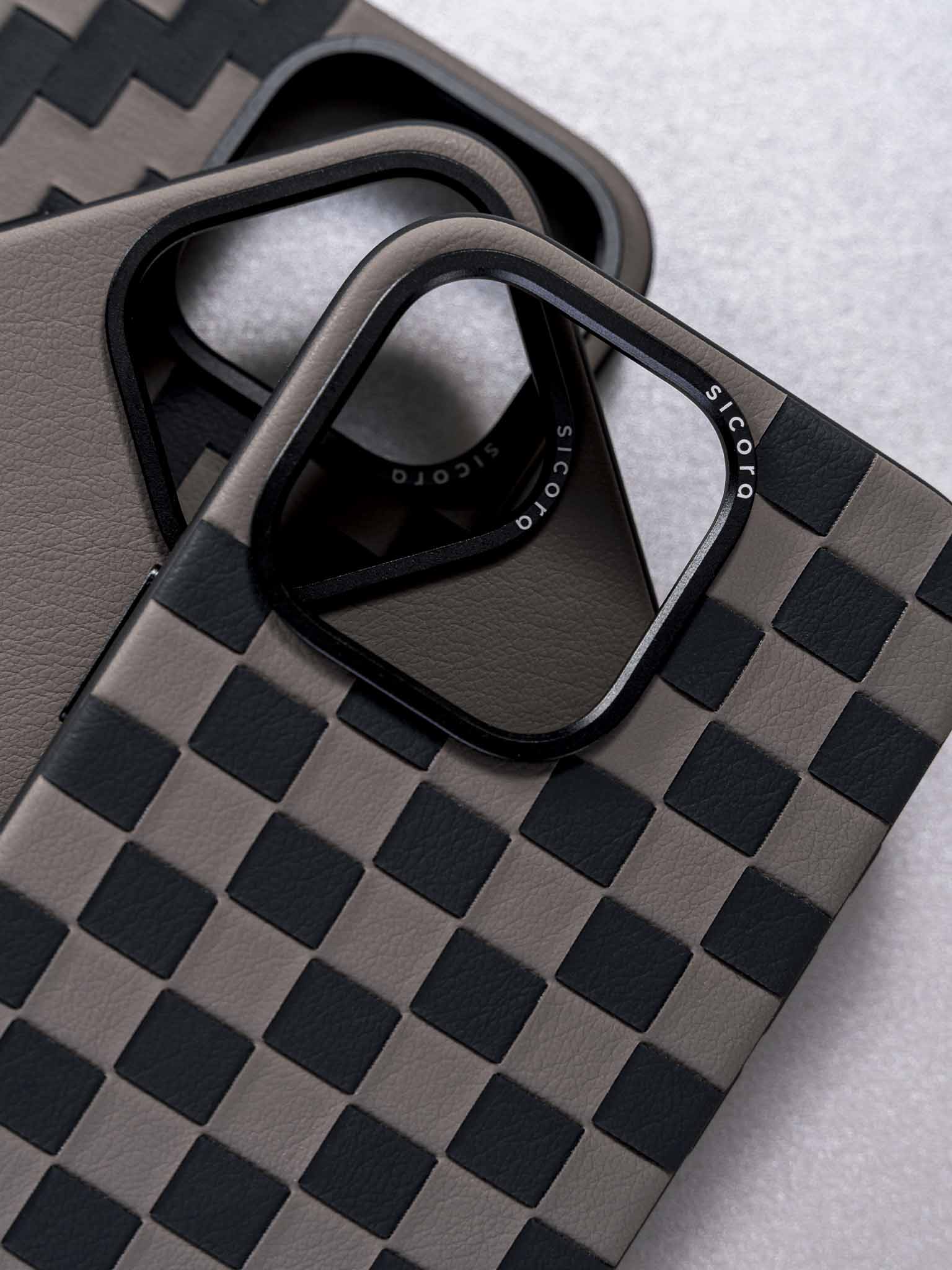 sicora handmade vegan leather iPhone cases