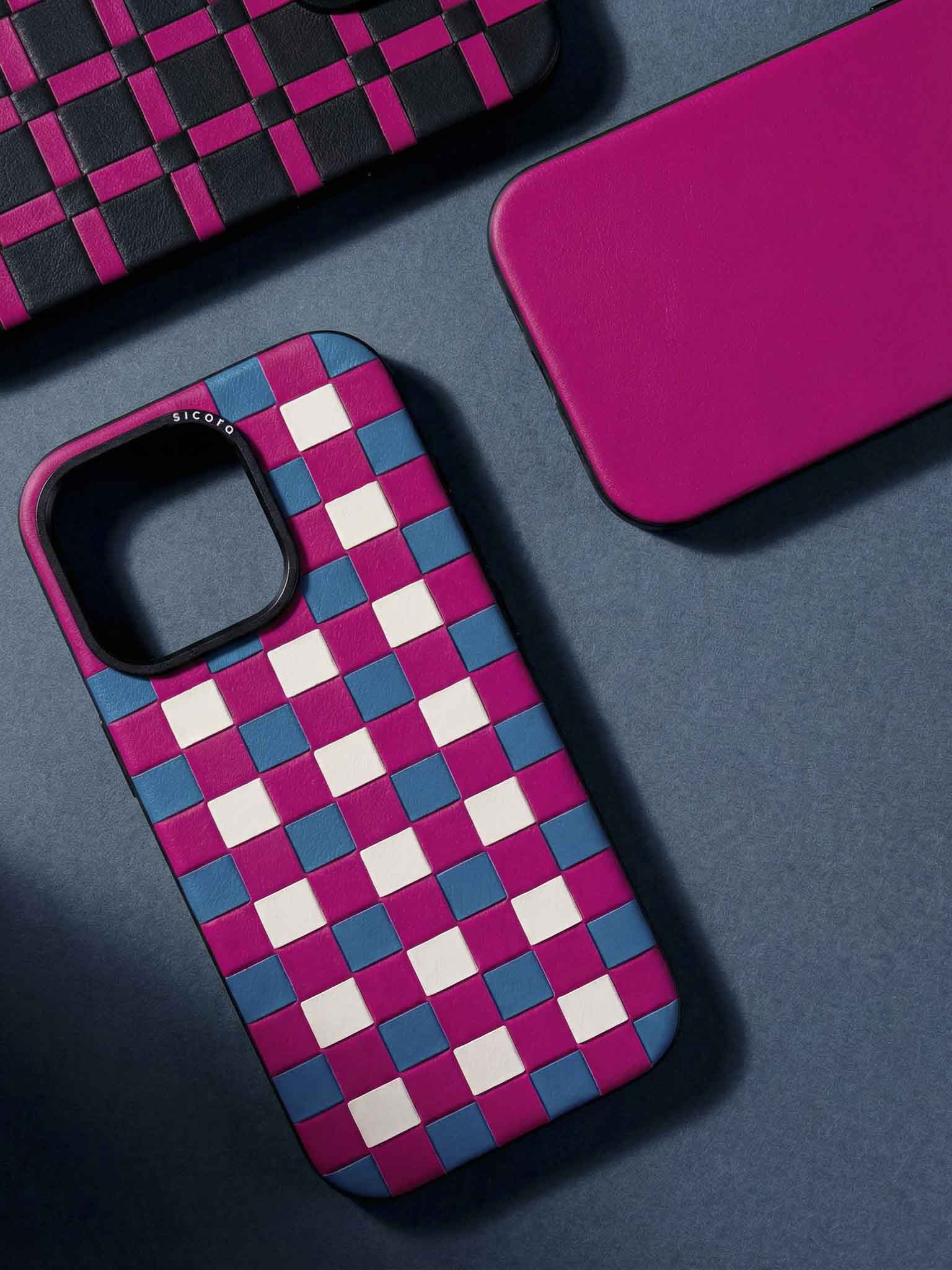 sicora handmade vegan leather phone cases
