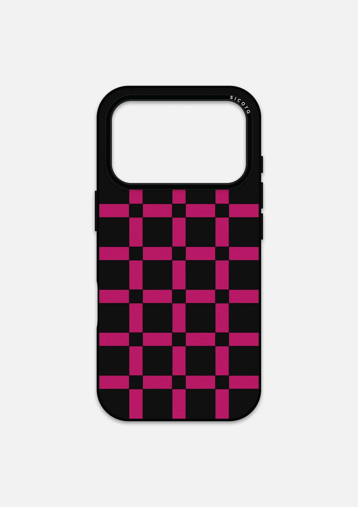 GRIDPLAY CASE - BLACK + MAGENTA