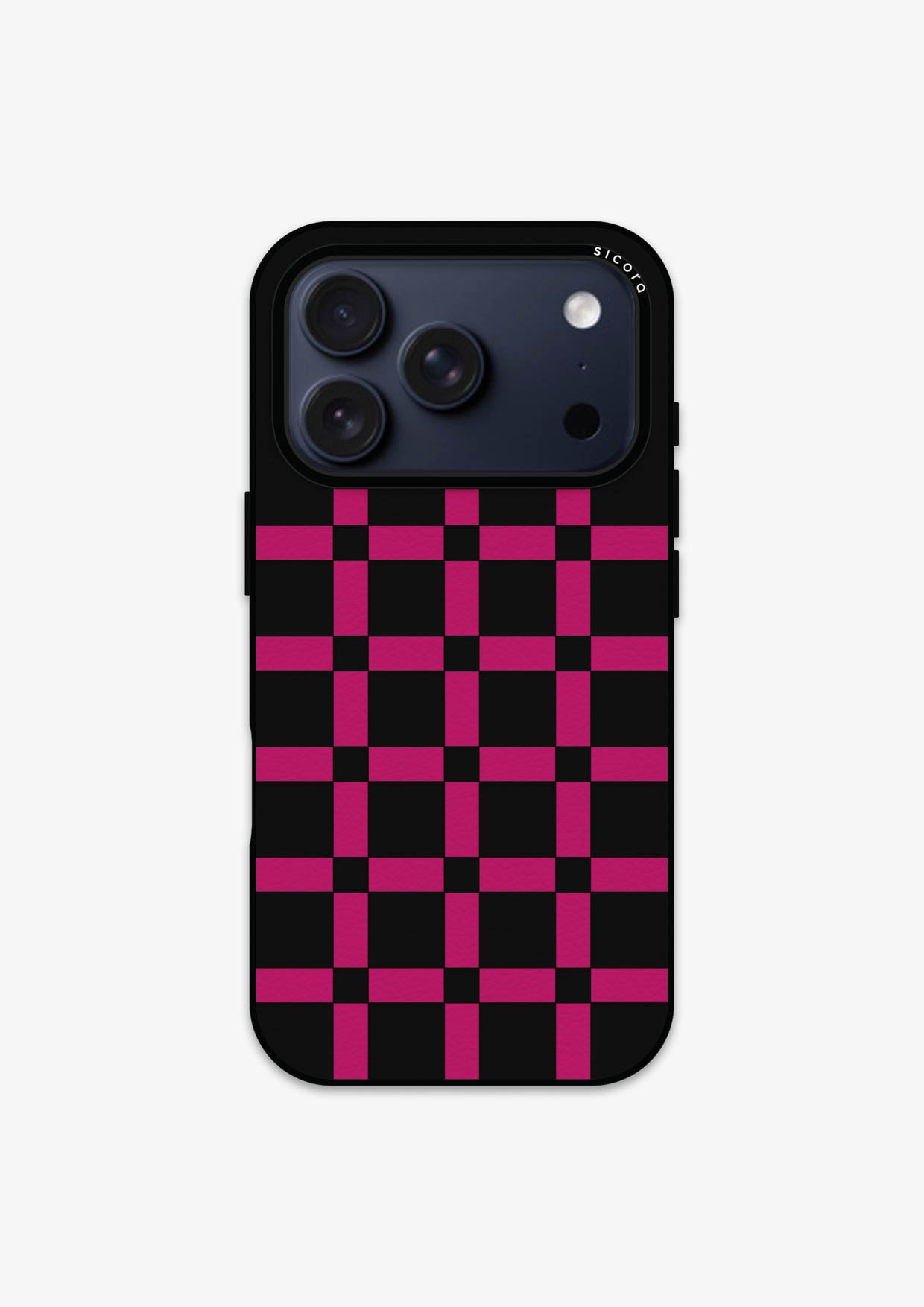 GRIDPLAY CASE - BLACK + MAGENTA