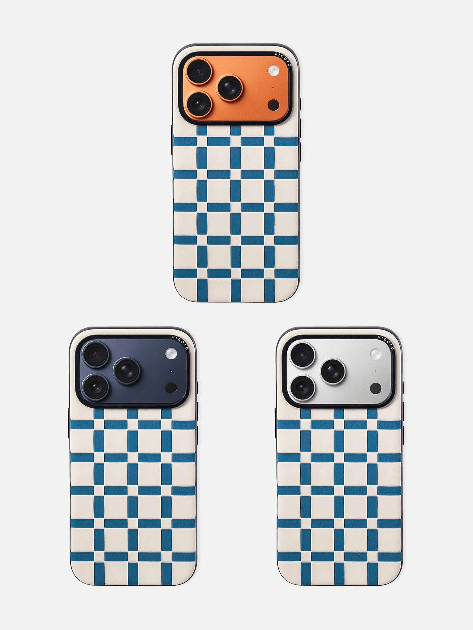 sicora iPhone 17 pro gridplay case cream sea lineup