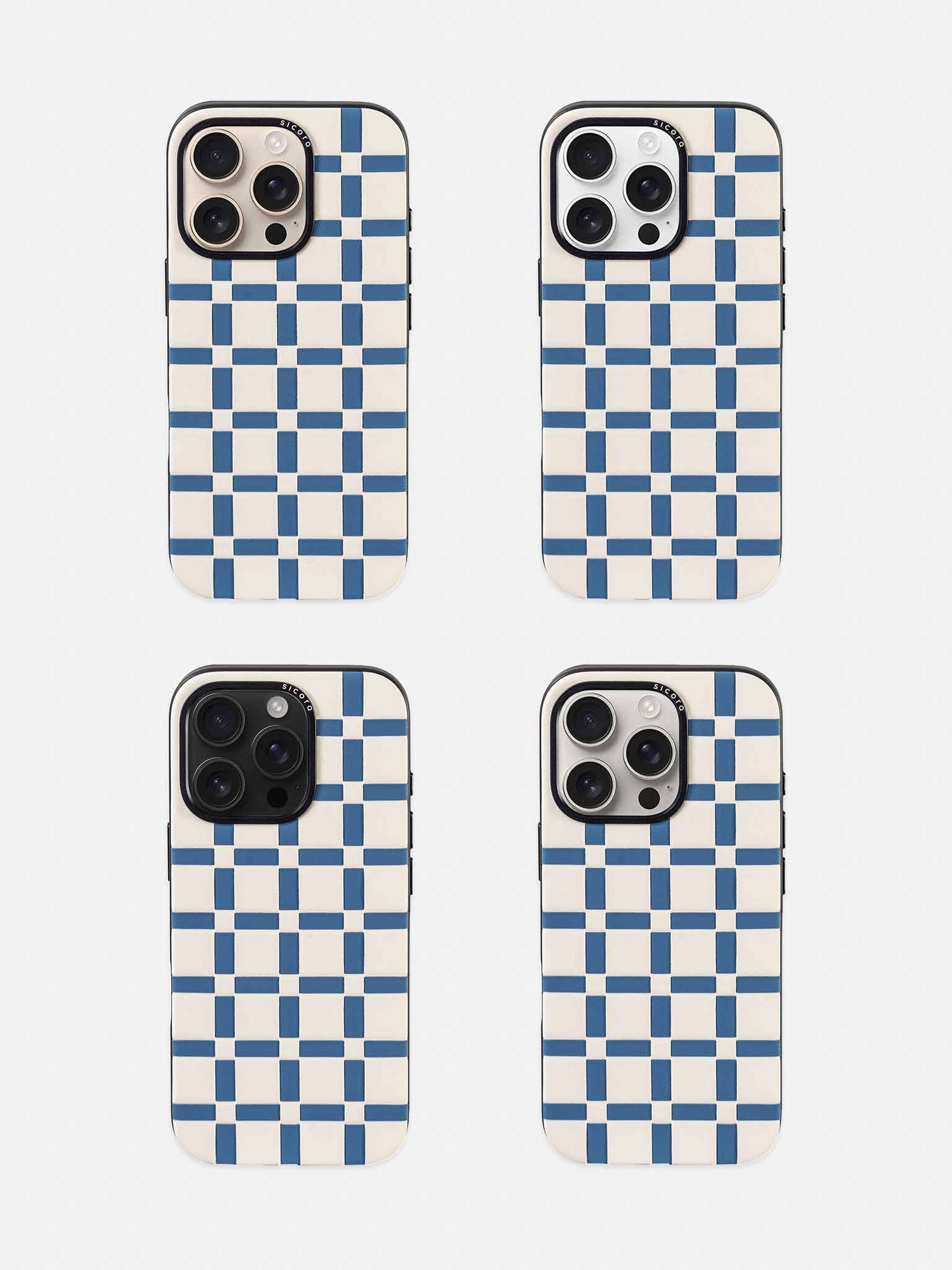 sicora iPhone 16 pro gridplay case cream sea lineup
