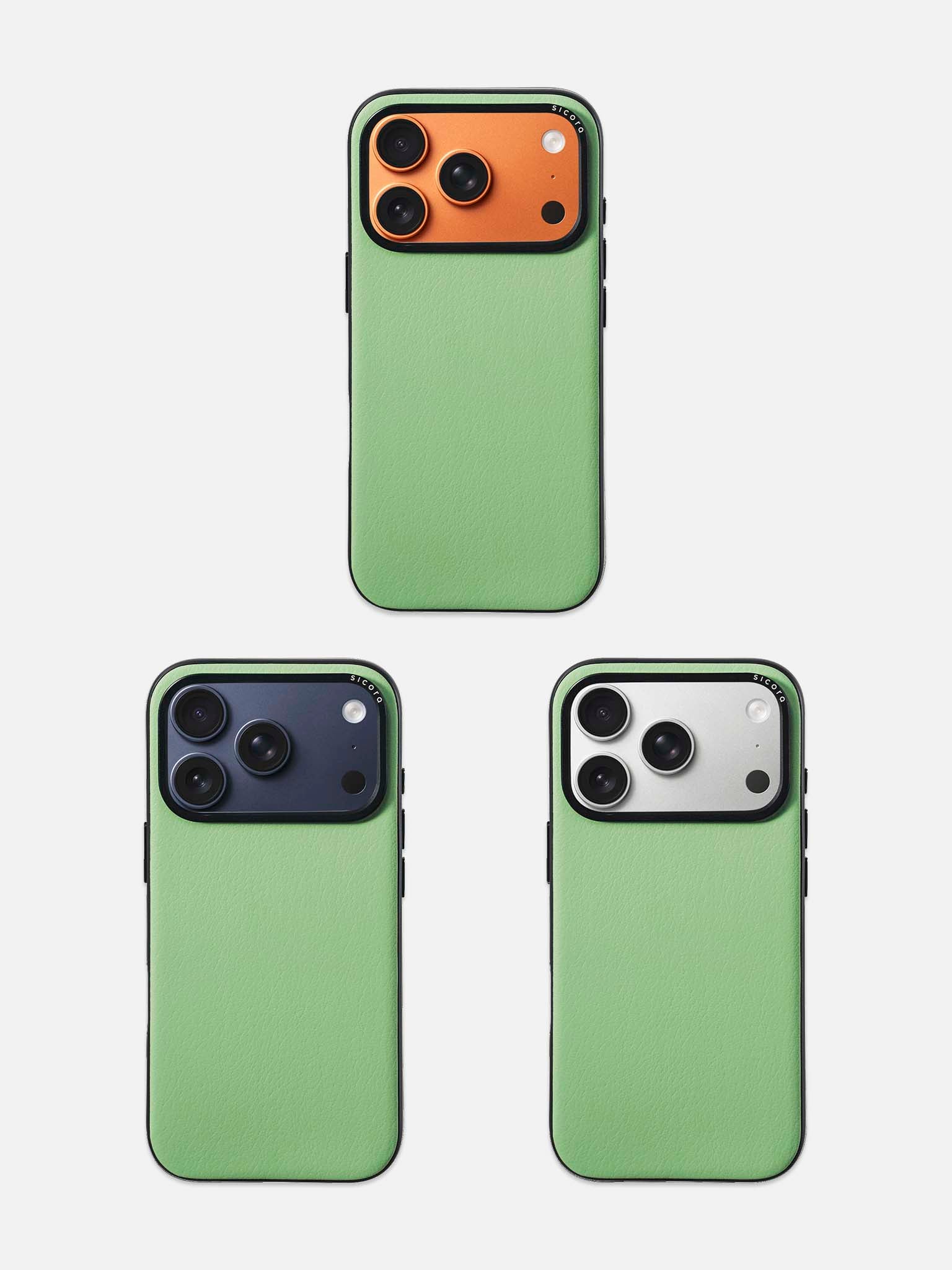 sicora iPhone 17 pro moodblock case avocado lineup