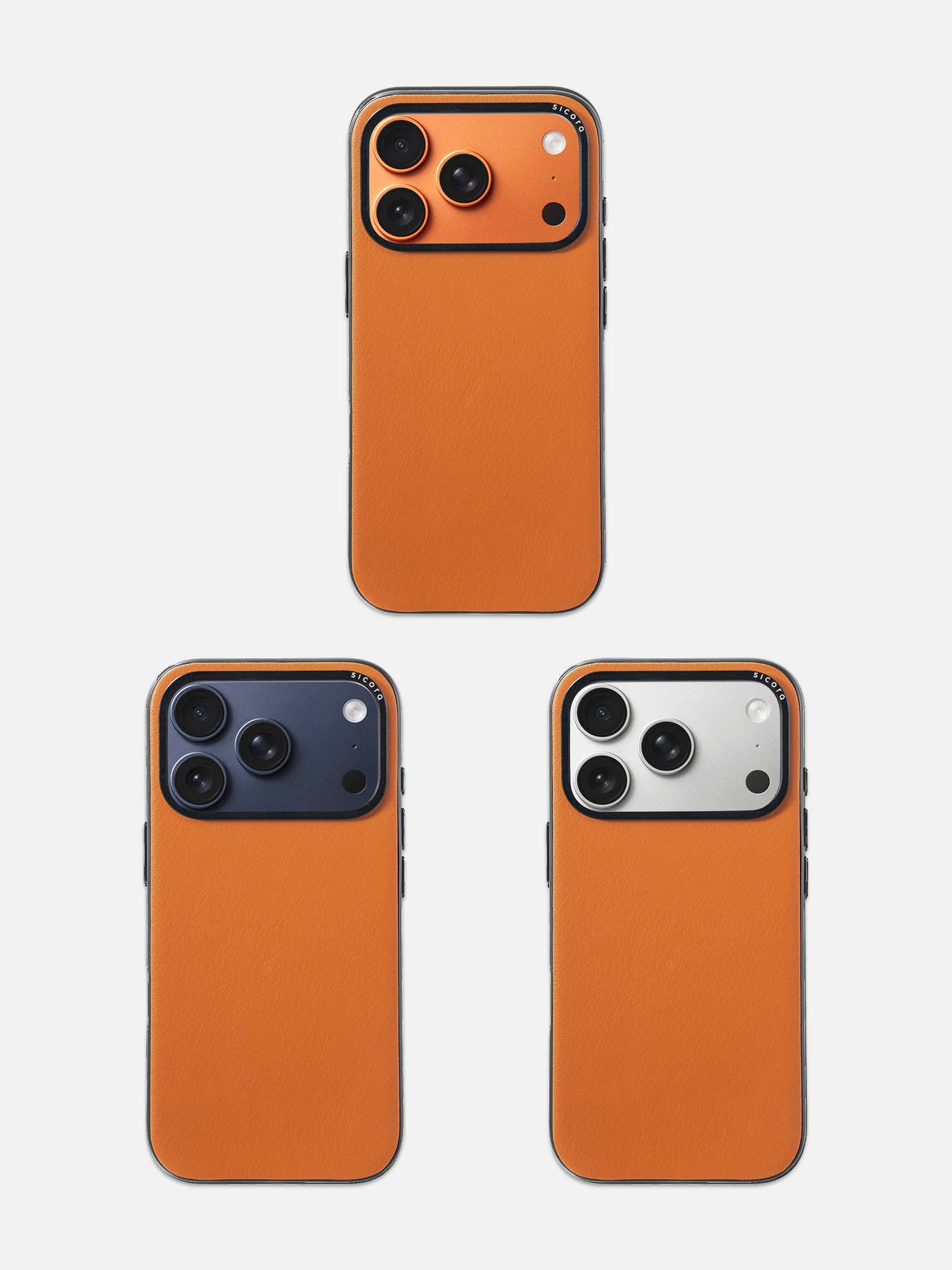 sicora iPhone 17 pro moodblock case toffee lineup