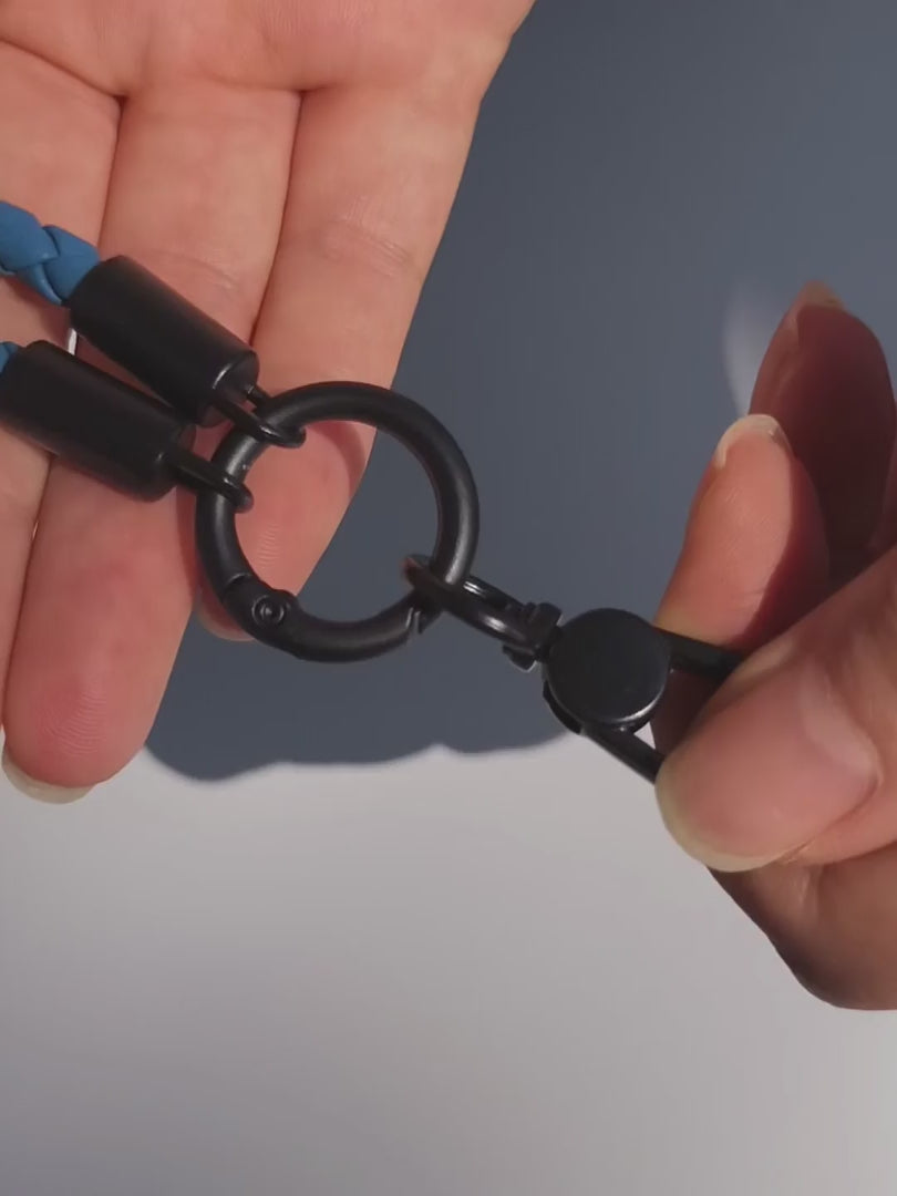 sicora blue SILIO loop lanyard video