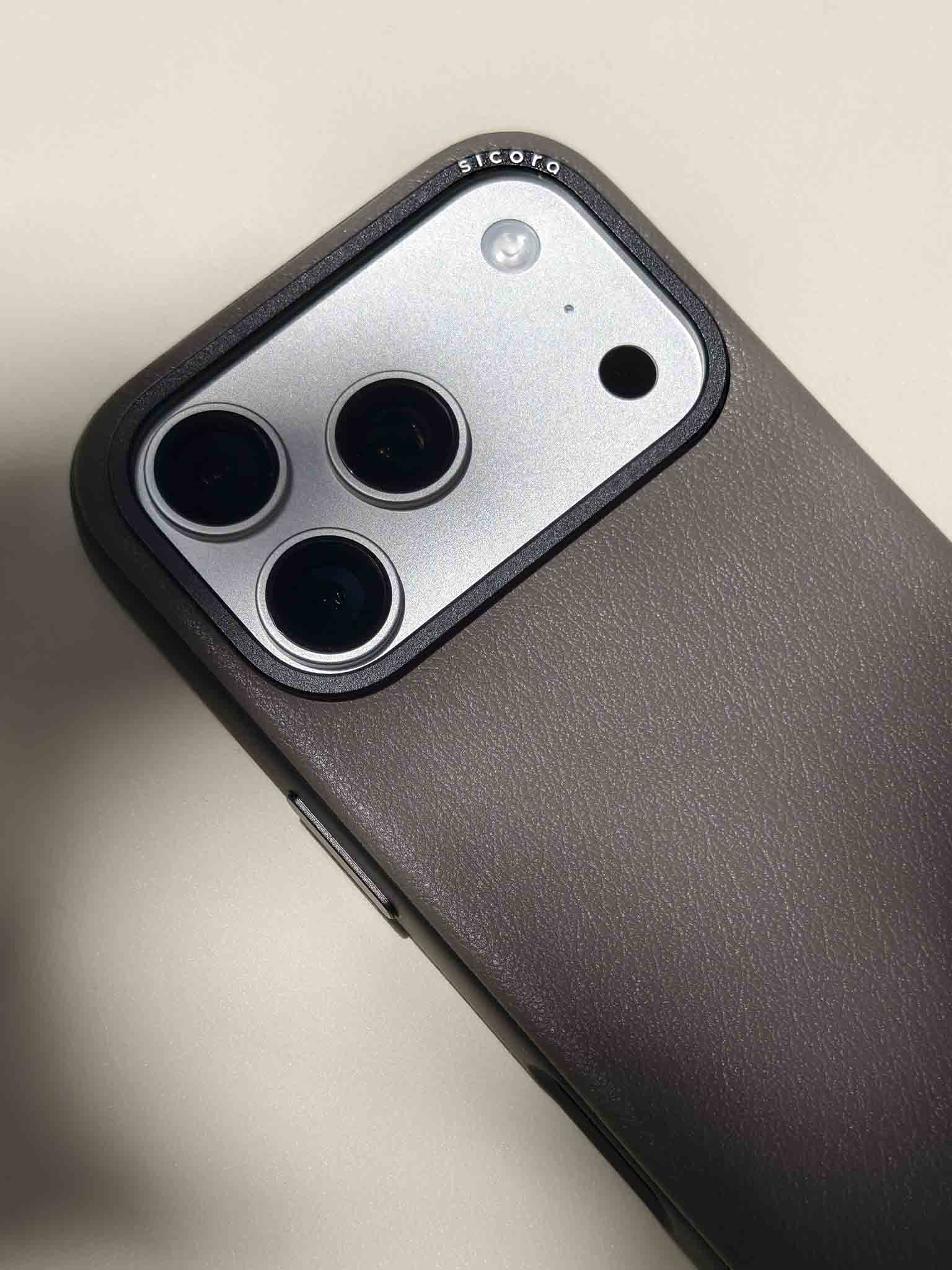 sicora moodblock case iPhone 17 pro gray