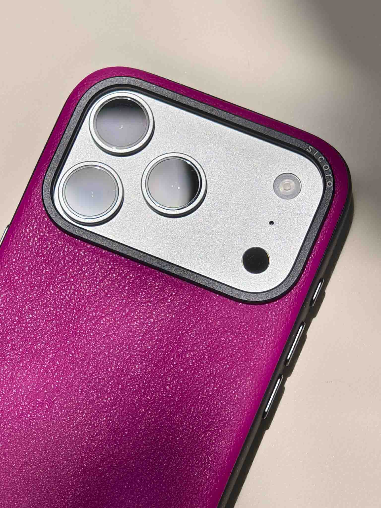 sicora moodblock case iPhone 17 pro magenta