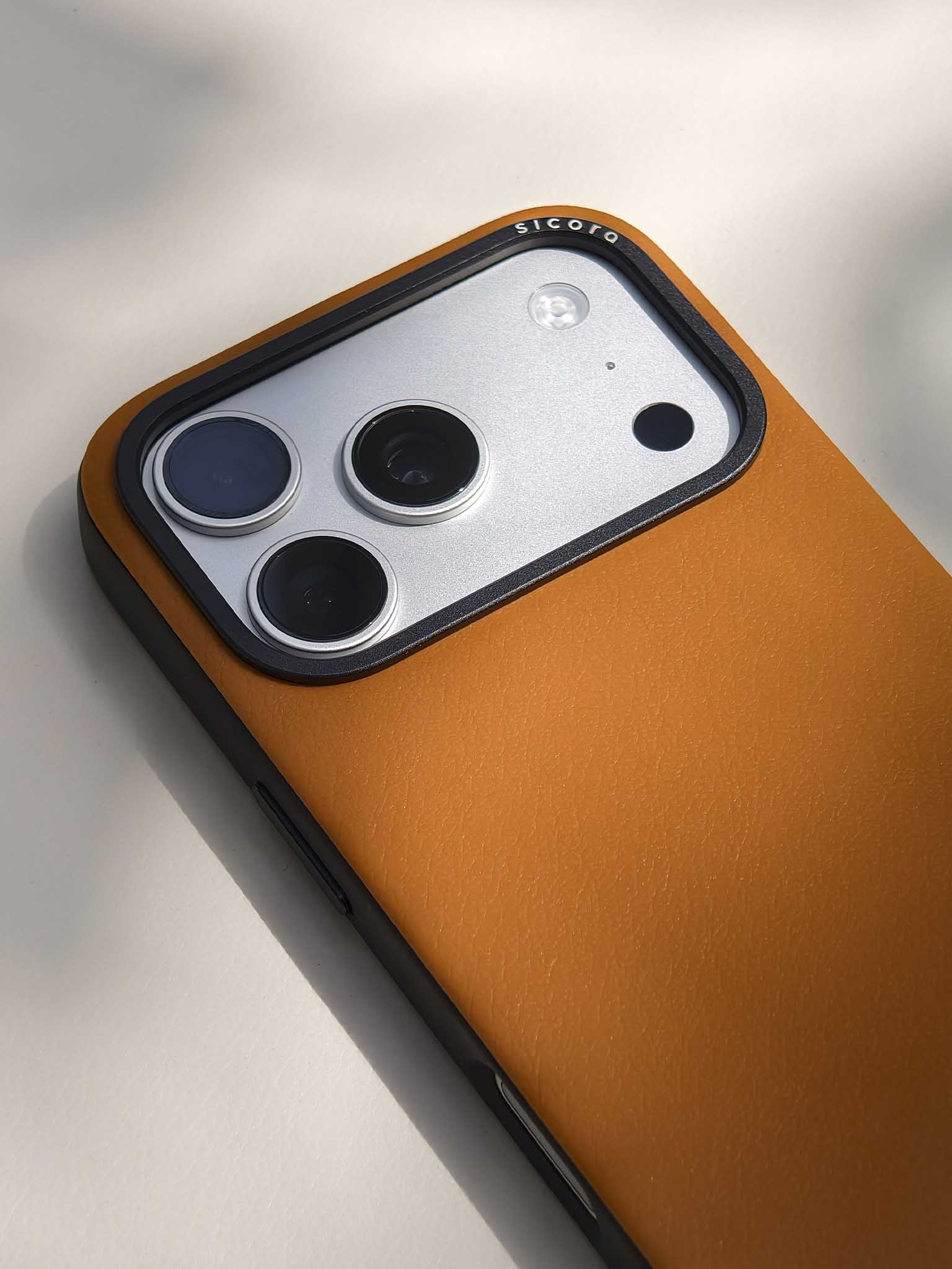 sicora moodblock case iPhone 17 pro toffee