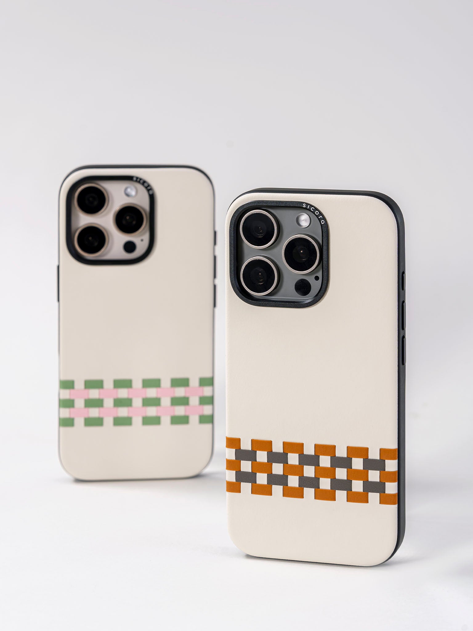 sicora handwoven stitchon phone cases