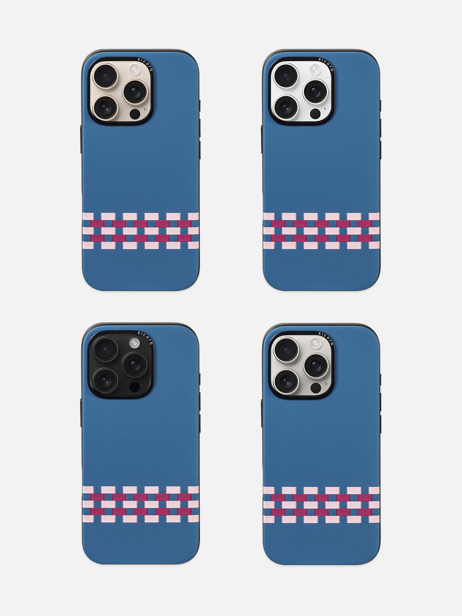 sicora iPhone 16 pro stitchon case sea PM lineup