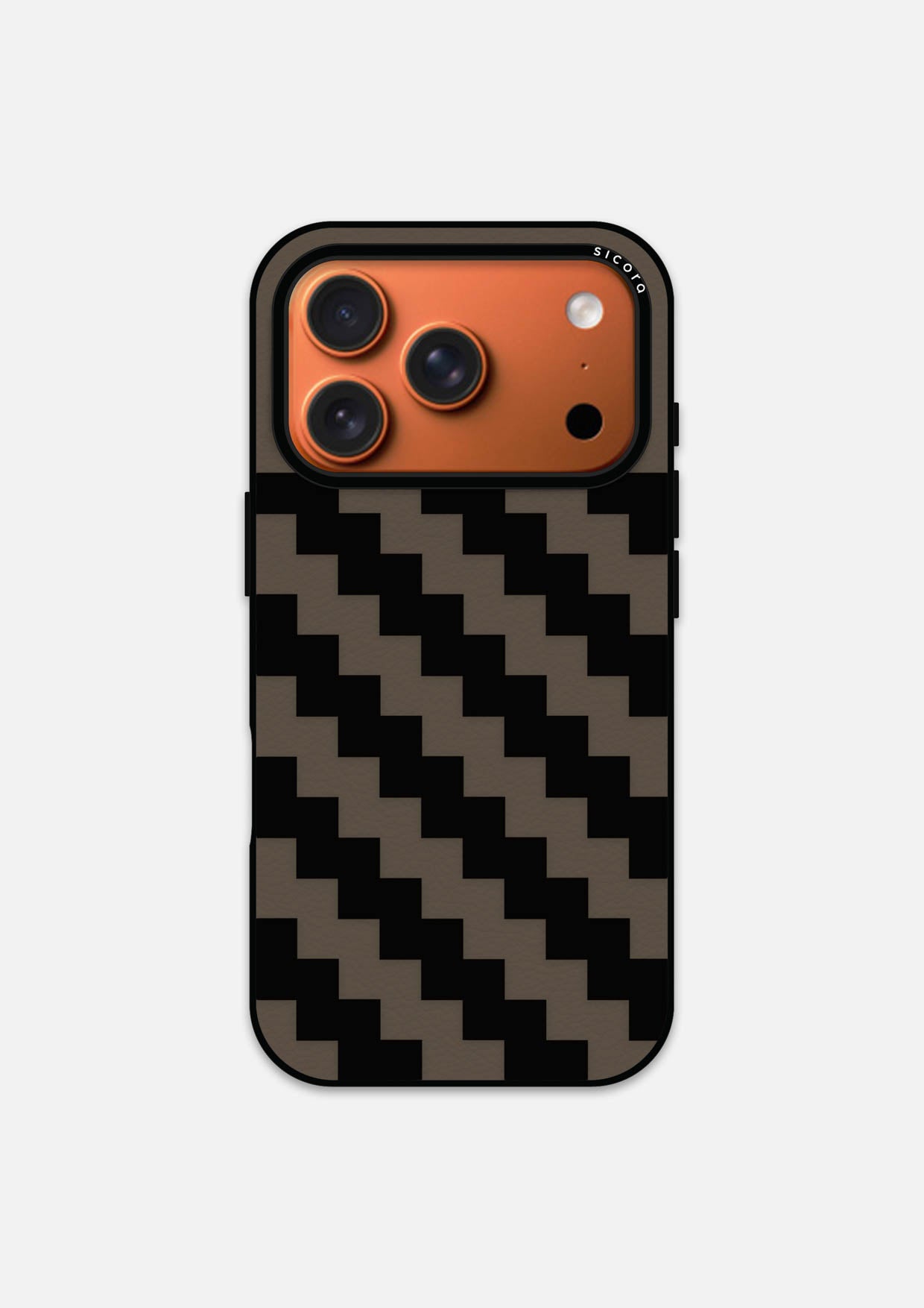 ZIGZAG CASE - BLACK + GRANITE