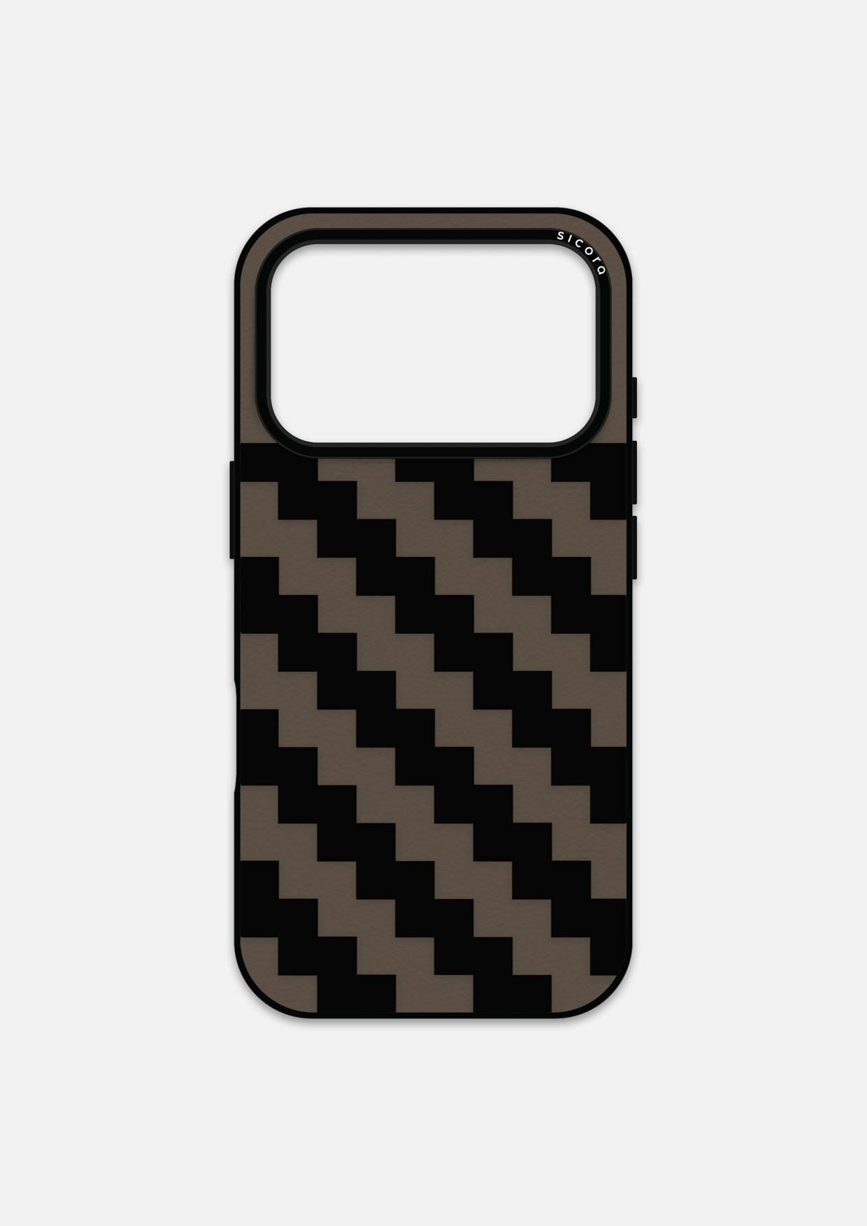 ZIGZAG CASE - BLACK + GRANITE